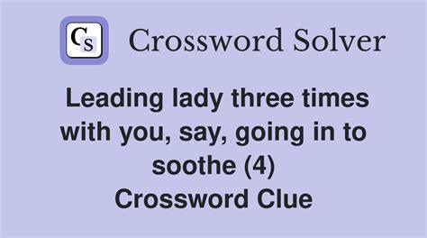 soothe crossword clue|soothe crossword clue 5 letters.